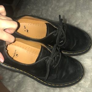 Black Dr. Martens (low top)